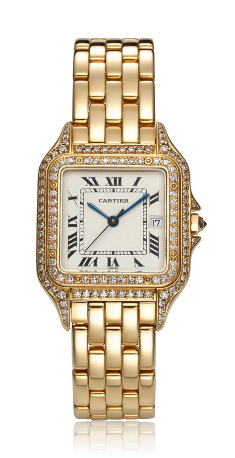 cartier panthère gold|Cartier Panthere with diamonds.